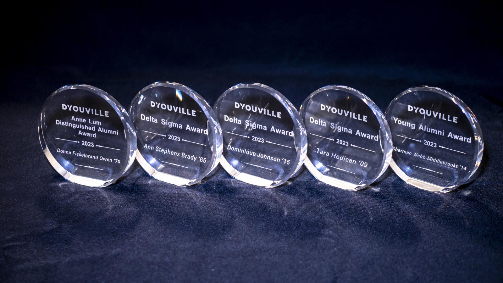 Alumni Awards Trophies