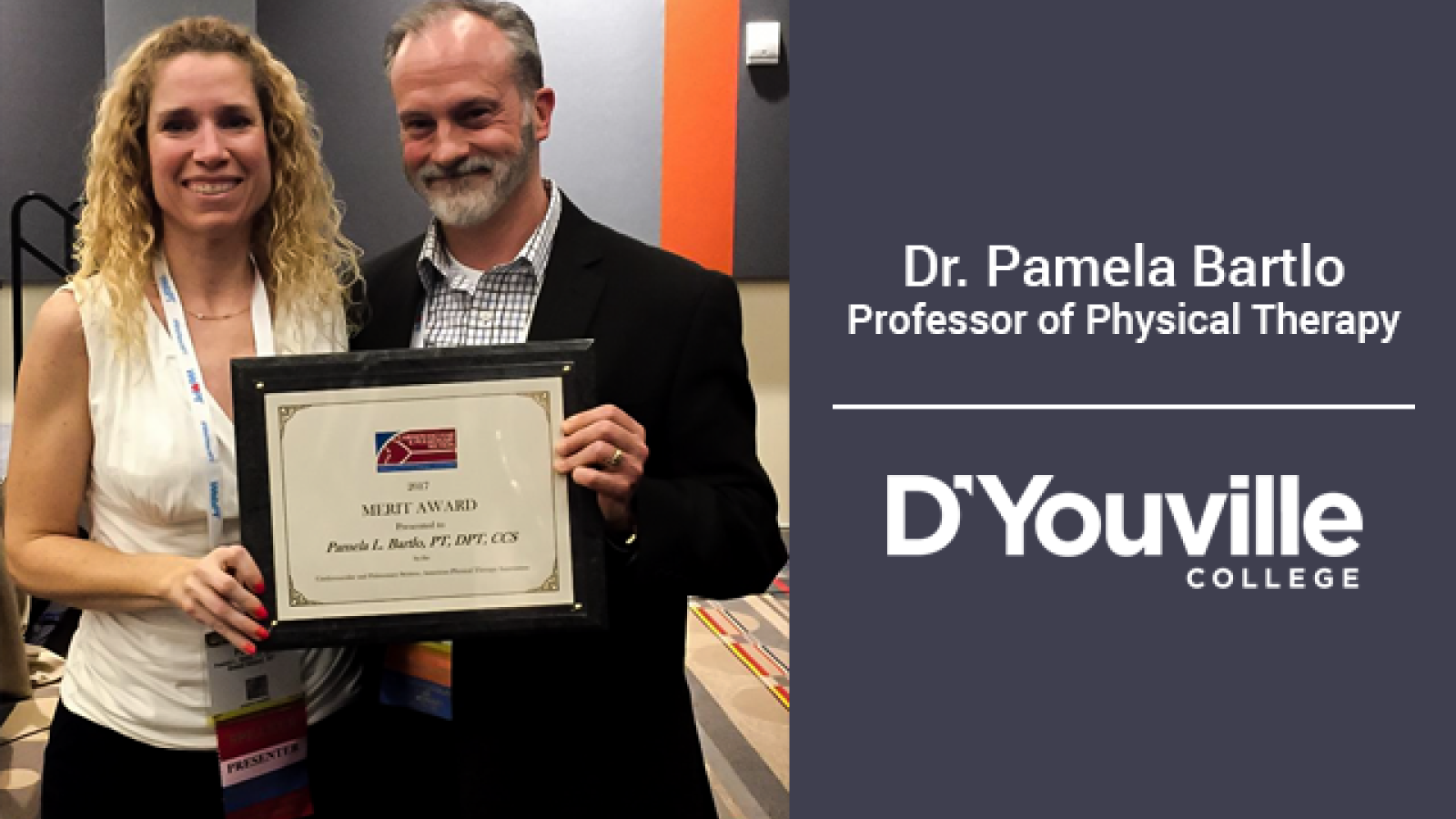 DYC Physical Therapy Professor Honored