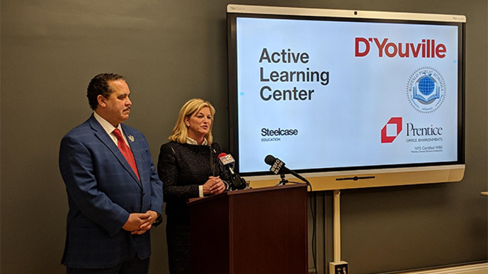 D'Youville Awarded Steelcase Active Learning Center Grant