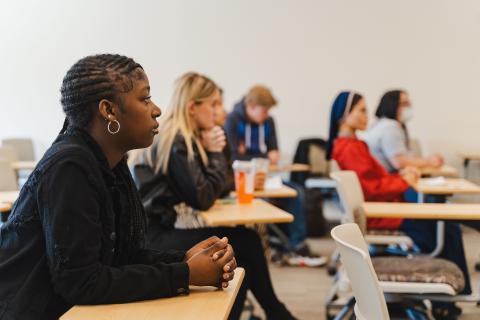 women in classroom