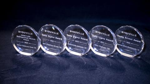 Alumni Awards Trophies