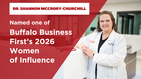 Image of Shannon McCrory-Churchhill named one of Buffalo Business First’s 2026 Women of Influence