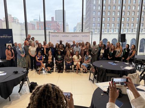 Image of Award Ceremony. Highmark awarding $200,000 to DYU Vital Pharmacy program.  