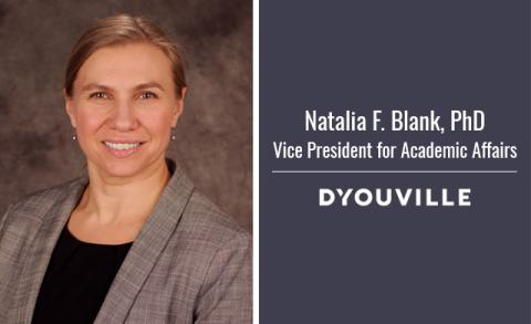 DâYouville Announces New Vice President for Academic Affairs