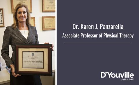 Physical Therapy Professor Receives Prestigious Award From National Organization