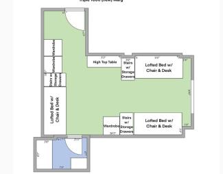 Marguerite Renovated Triple Floor Plan