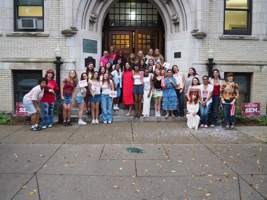 Front of Buffalo Sem first day 