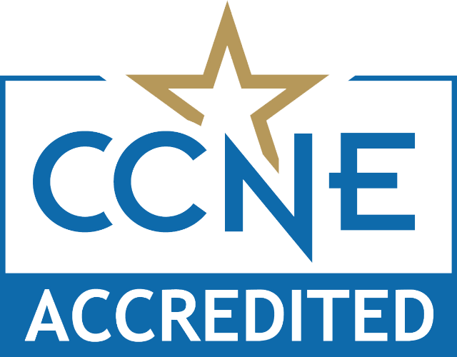 CCNE Accredited logo