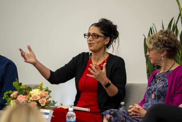 women speaking