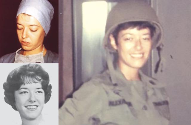 three photos of eleanor alexander.