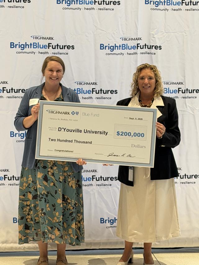 Dr receiving the check 